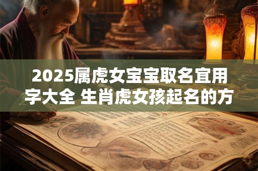 2025属虎女宝宝取名宜用字大全 生肖虎女孩起名的方法