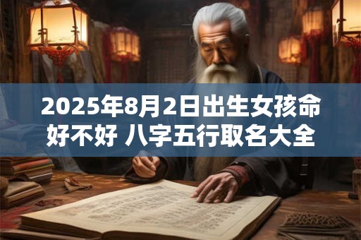 2025年8月2日出生女孩命好不好 八字五行取名大全