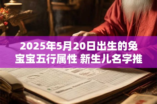 2025年5月20日出生的兔宝宝五行属性 新生儿名字推荐