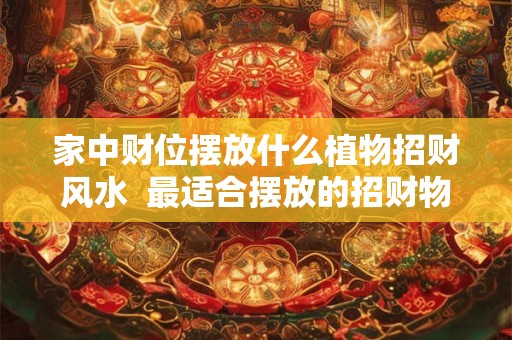 家中财位摆放什么植物招财风水  最适合摆放的招财物品