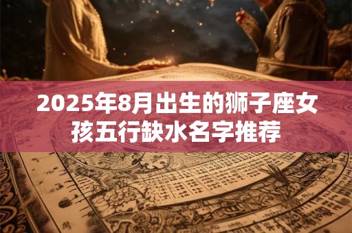 2025年8月出生的狮子座女孩五行缺水名字推荐