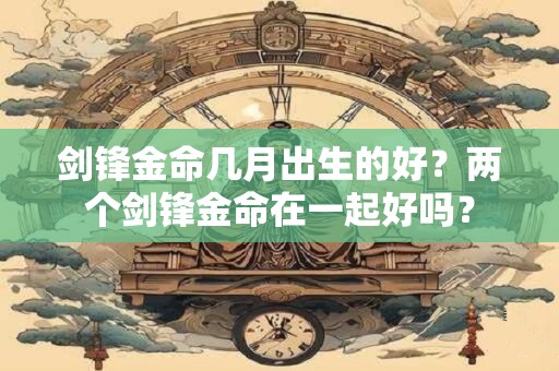 剑锋金命几月出生的好？两个剑锋金命在一起好吗？