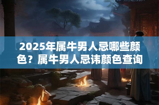 2025年属牛男人忌哪些颜色？属牛男人忌讳颜色查询