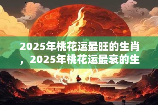 2025年桃花运最旺的生肖，2025年桃花运最衰的生肖