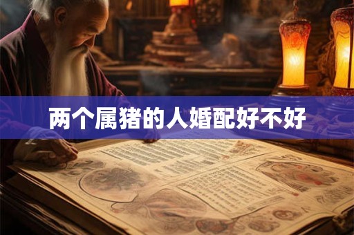 两个属猪的人婚配好不好