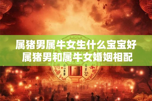 属猪男属牛女生什么宝宝好 属猪男和属牛女婚姻相配吗