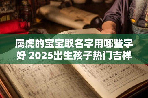 属虎的宝宝取名字用哪些字好 2025出生孩子热门吉祥名字