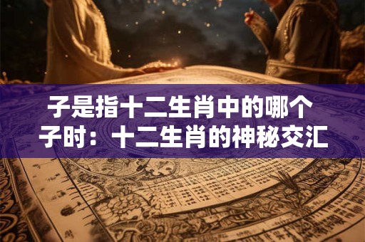 子是指十二生肖中的哪个 子时:十二生肖的神秘交汇点 子是指十二生肖中的哪个 子时:十二生肖的神秘交汇点