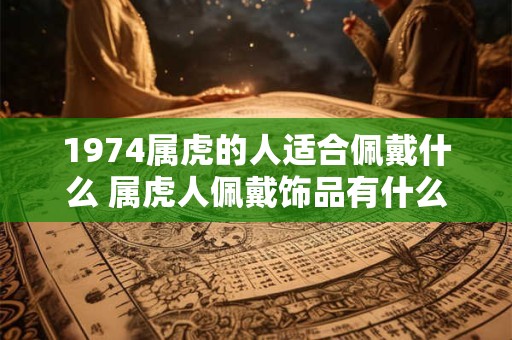 1974属虎的人适合佩戴什么 属虎人佩戴饰品有什么讲究