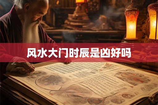 风水大门时辰是凶好吗