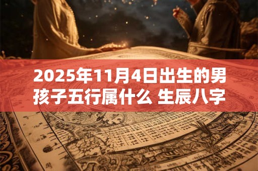 2025年11月4日出生的男孩子五行属什么 生辰八字取名 2025年11月4日出生的男孩子五行属什么 生辰八字取名