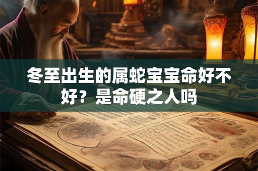 冬至出生的属蛇宝宝命好不好？是命硬之人吗