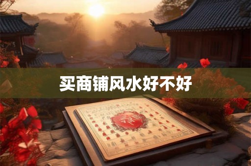 买商铺风水好不好