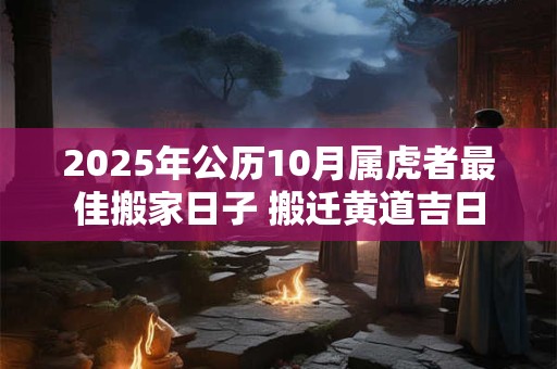 2025年公历10月属虎者最佳搬家日子 搬迁黄道吉日
