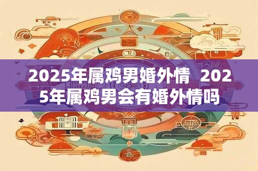 2025年属鸡男婚外情  2025年属鸡男会有婚外情吗