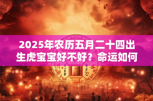 2025年农历五月二十四出生虎宝宝好不好？命运如何？