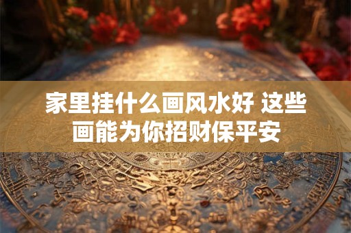 家里挂什么画风水好 这些画能为你招财保平安