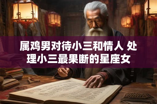 属鸡男对待小三和情人 处理小三最果断的星座女 属鸡男对待小三和情人 处理小三最果断的星座女