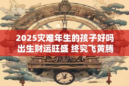 2025灾难年生的孩子好吗 出生财运旺盛 终究飞黄腾达