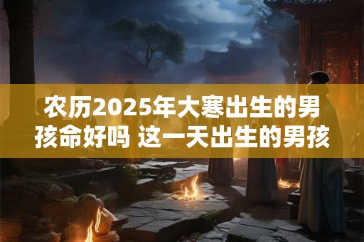 农历2025年大寒出生的男孩命好吗 这一天出生的男孩命好