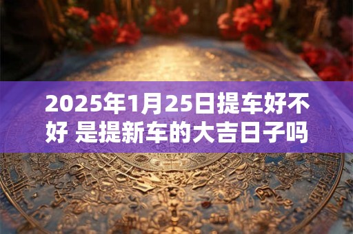 2025年1月25日提车好不好 是提新车的大吉日子吗