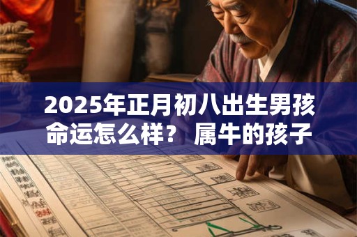 2025年正月初八出生男孩命运怎么样? 属牛的孩子在哪个月出生最好? 2025年正月初八出生男孩命运怎么样? 属牛的孩子在哪个月出生最好?