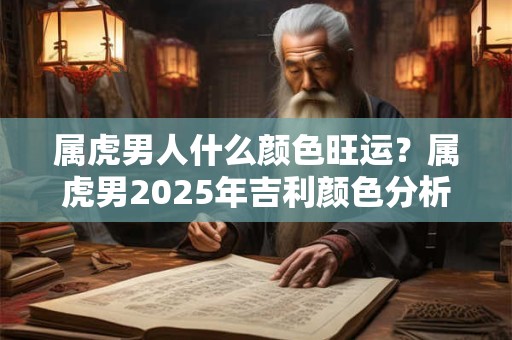 属虎男人什么颜色旺运？属虎男2025年吉利颜色分析