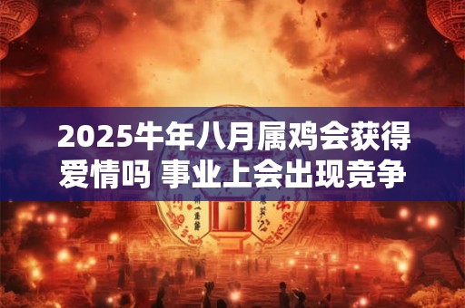 2025牛年八月属鸡会获得爱情吗 事业上会出现竞争对手