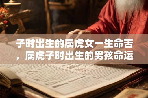 子时出生的属虎女一生命苦，属虎子时出生的男孩命运如何？