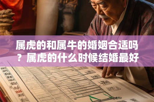 属虎的和属牛的婚姻合适吗？属虎的什么时候结婚最好？