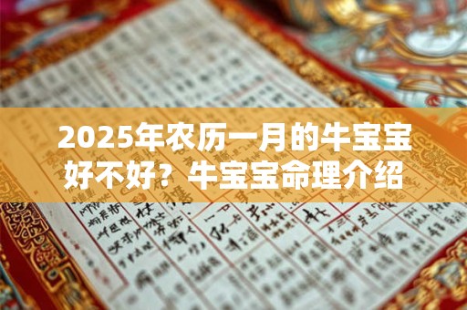 2025年农历一月的牛宝宝好不好？牛宝宝命理介绍