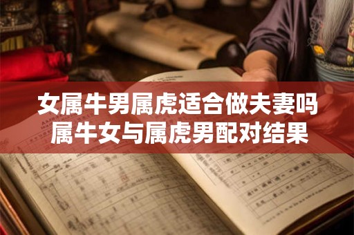 女属牛男属虎适合做夫妻吗 属牛女与属虎男配对结果