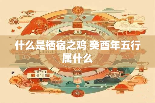什么是栖宿之鸡 癸酉年五行属什么