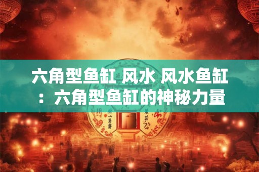 六角型鱼缸 风水 风水鱼缸：六角型鱼缸的神秘力量
