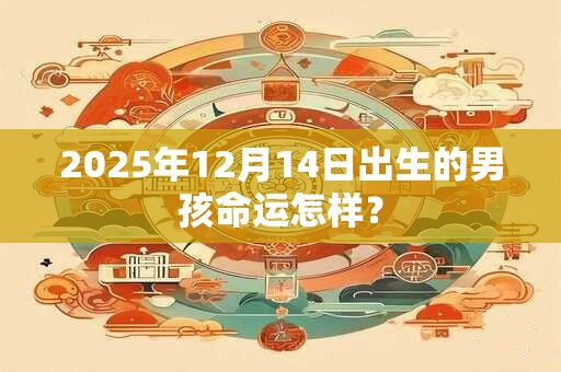 2025年12月14日出生的男孩命运怎样？