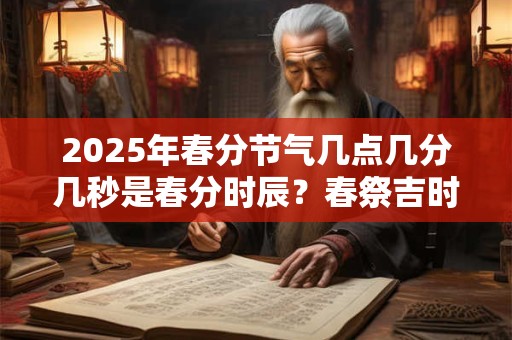 2025年春分节气几点几分几秒是春分时辰？春祭吉时查询