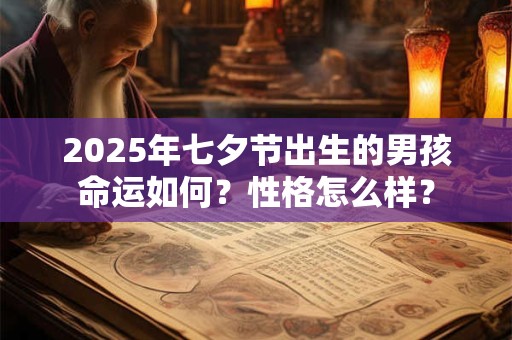 2026年七夕节出生的男孩命运如何?性格怎么样? 2026年七夕节出生的男孩命运如何?性格怎么样?