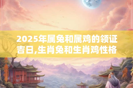 2025年属兔和属鸡的领证吉日,生肖兔和生肖鸡性格详解