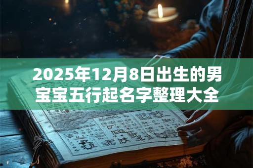 2025年12月8日出生的男宝宝五行起名字整理大全