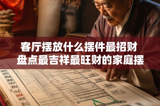 客厅摆放什么摆件最招财 盘点最吉祥最旺财的家庭摆件