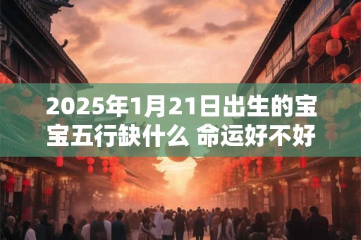 2025年1月21日出生的宝宝五行缺什么 命运好不好