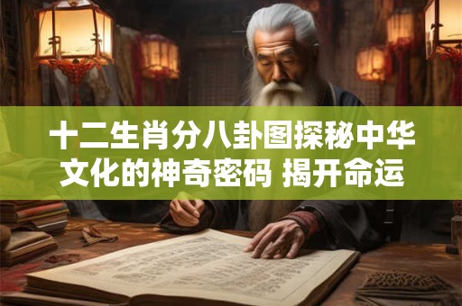 十二生肖分八卦图探秘中华文化的神奇密码 揭开命运之谜！