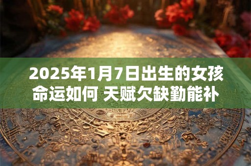 2025年1月7日出生的女孩命运如何 天赋欠缺勤能补拙