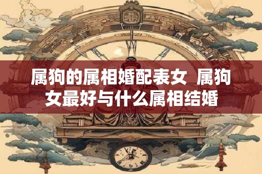 属狗的属相婚配表女  属狗女最好与什么属相结婚
