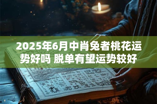 2025年6月中肖兔者桃花运势好吗 脱单有望运势较好