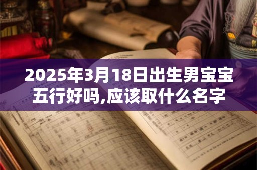 2025年3月18日出生男宝宝五行好吗,应该取什么名字