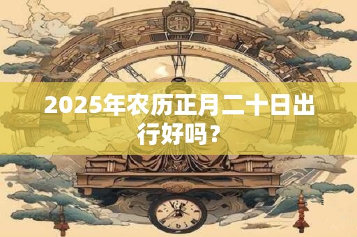 2025年农历正月二十日出行好吗？