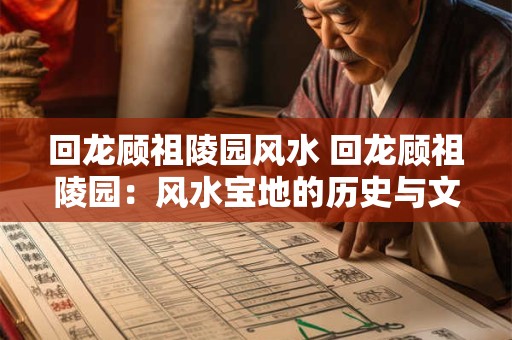 回龙顾祖陵园风水 回龙顾祖陵园：风水宝地的历史与文化魅力