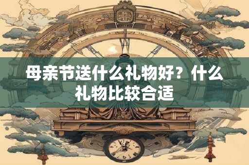 母亲节送什么礼物好？什么礼物比较合适