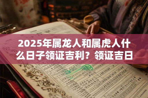 2025年属龙人和属虎人什么日子领证吉利？领证吉日